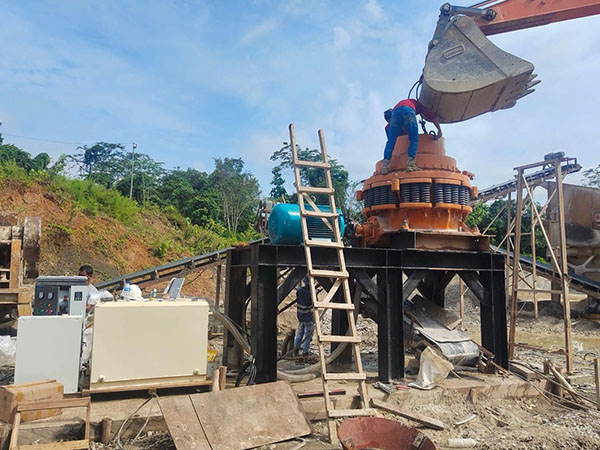bangun stone crusher
